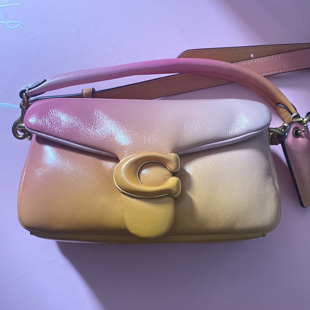 Coach mini puffy tabby